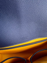 Goyard Belvedere PM messenger-väska i marinblått