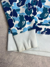 Bape ABC blue camo full zip hoodie