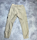 Stone island 2020 beige cargo trousers