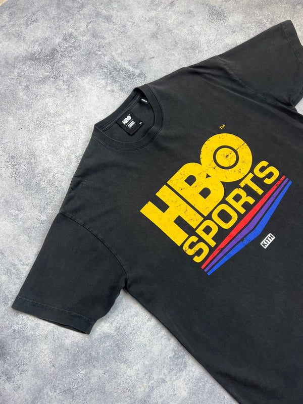 Kith HBO sports vintage black tee SS21