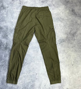 Stone island 2021 khaki cuffed cargo trousers