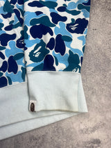 Bape ABC blue camo full zip hoodie