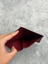 Cartier vintage must de Cartier burgundy wallet