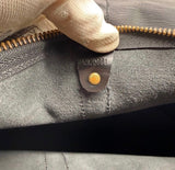 Louis Vuitton vintage black Epi leather keepall 55