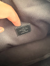 Louis Vuitton black eclipse soft trunk bag