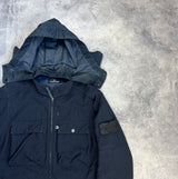 Stone island 2015 navy nylon blend shadow project jacket