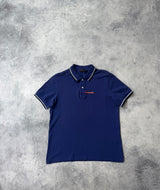 Prada blue polo shirt