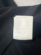 Moncler black polo shirt