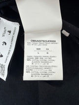 Off-white opposite arrow black tee