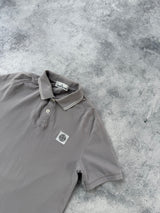 Stone island SS18 grey polo shirt