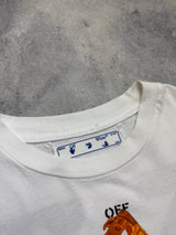 Off-white pascal skeleton white tee