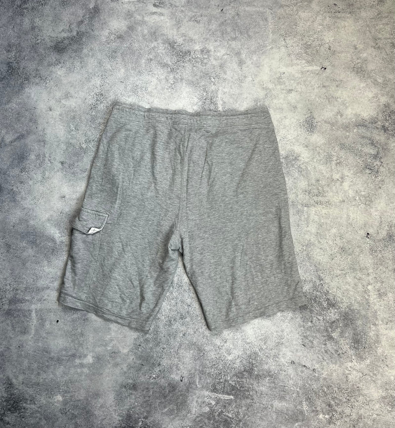 CP company grey cotton shorts