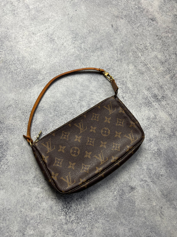 Louis Vuitton vintage monogram pochette accessories shoulder bag