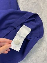 Moncler navy arm logo polo shirt