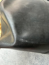 Louis Vuitton black Epi leather Keepall 45
