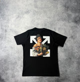 Off-white Caravaggio boy black tee