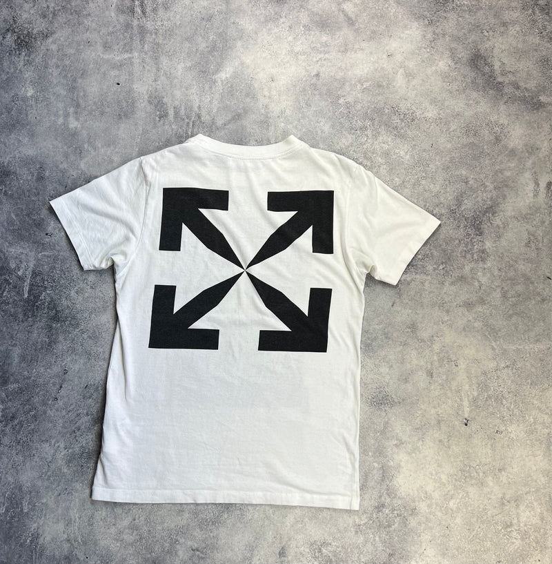 Off-white Mona Lisa white tee