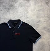 Prada navy polo shirt