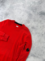 CP company red pullover jumper