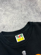 Bape black tiger shark tee