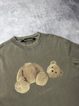 Palm angels khaki kill the bear tee