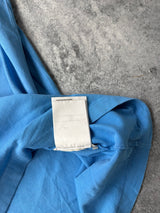 Moncler blue spellout logo tee
