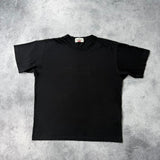 Stone island x supreme black embroidered tee