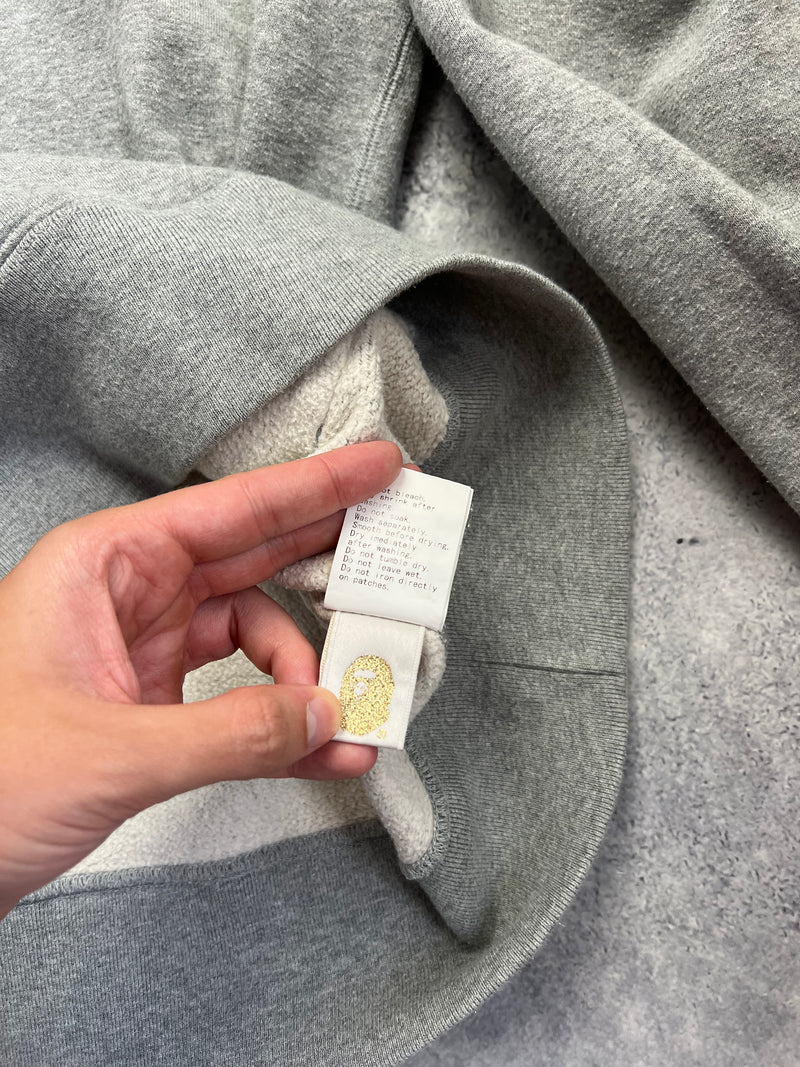 Bape pirate grey hoodie