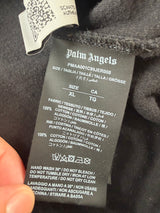 Palm angels black New York spray tee