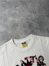 Bape map camo college Milo tee white