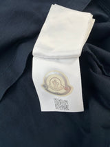 Moncler navy double logo tee