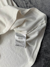 Moncler wave logo white tee