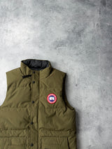 Canada goose military green freestyle gilet