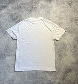 Palm angels white sprayed palm tee
