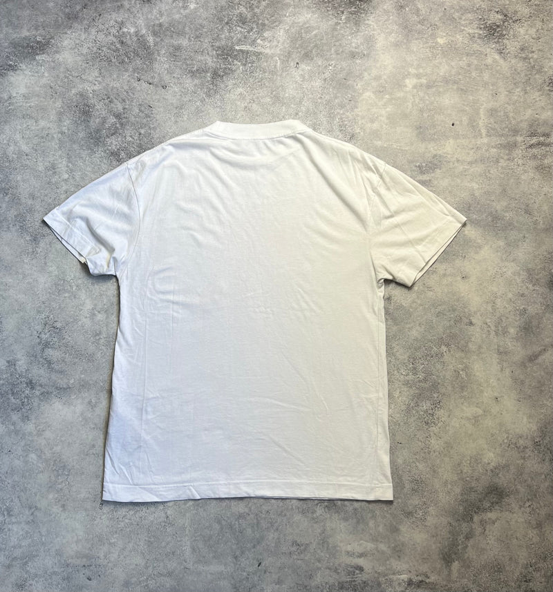 Palm angels white sprayed palm tee