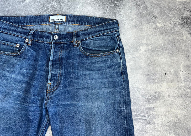 Stone island 2017 blue jeans