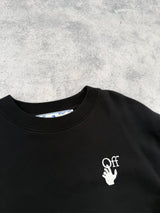 Off-white degrade arrow black jumper BNWT