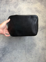 Louis Vuitton vintage black Epi leather noe bag