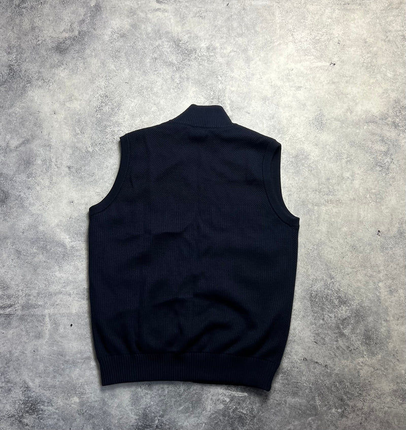 Canada goose navy Hybridge knit gilet