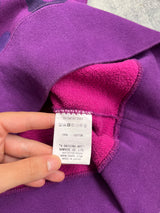Bape purple camo jumper