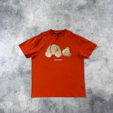 Palm angels orange kill the bear tee