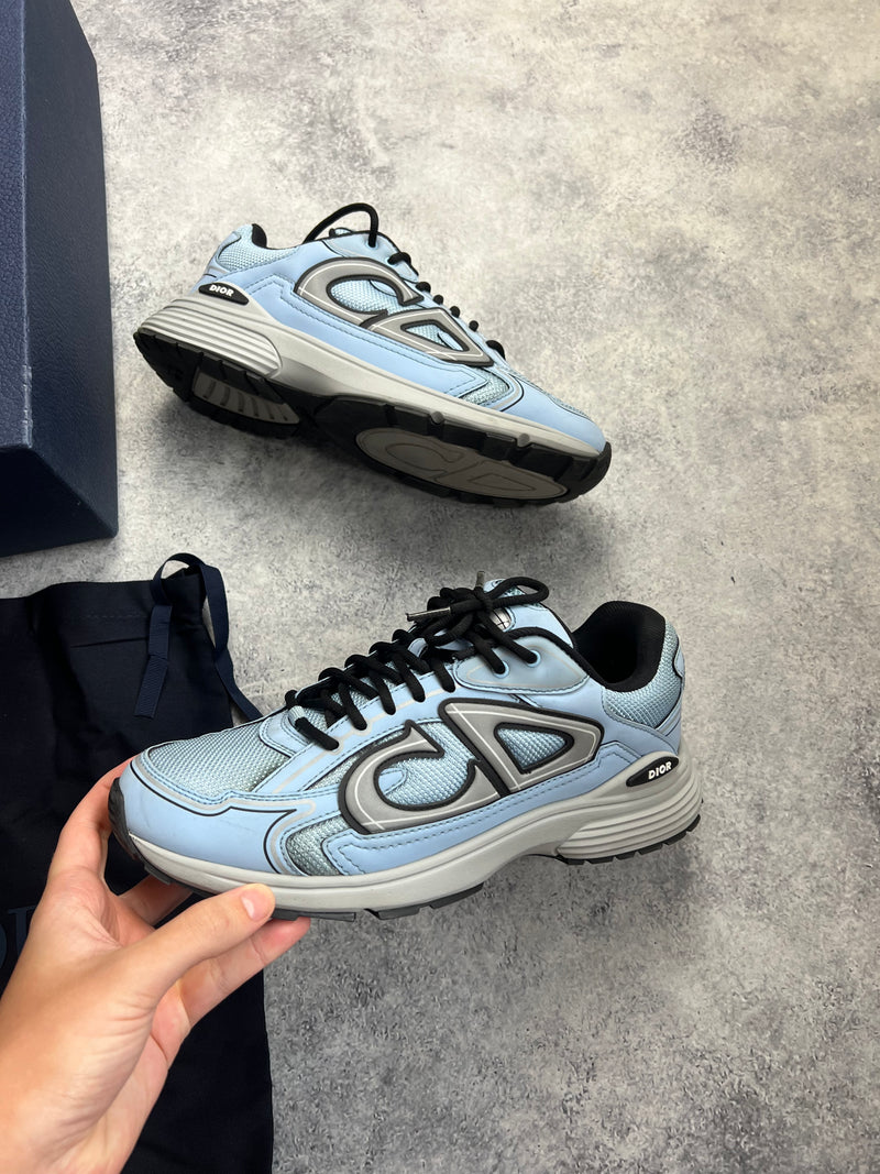 Dior B30 blue & grey reflective trainers