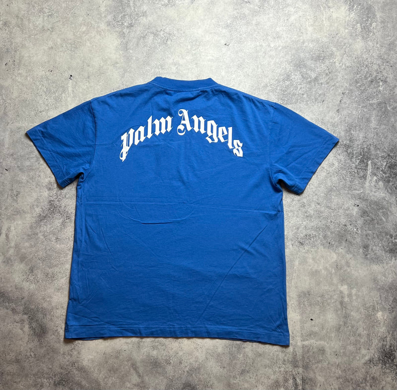 Palm angels blue shark tee