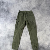 Stone island AW21 khaki green cargo trousers