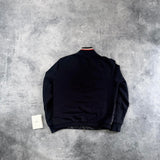 Moncler navy tricot cardigan