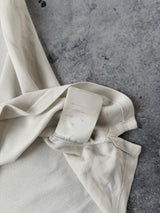 Moncler white polo shirt