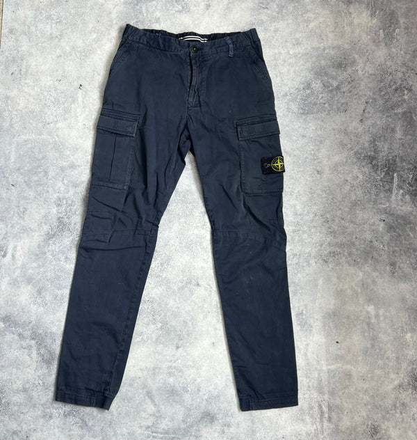 Stone island 2017 navy cargo trousers