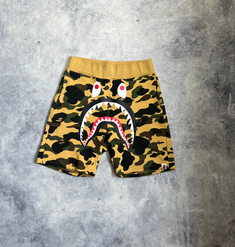 Bape camo cotton shorts