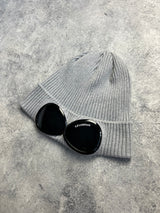 CP company grey wool beanie