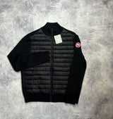 Canada goose black light hybridge knit jacket